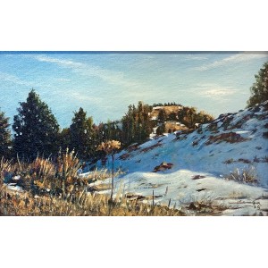 Kamran Ahmed, 07 x 11 Inch, Oil On Canvas, Landscape Painting, AC-KMA-033